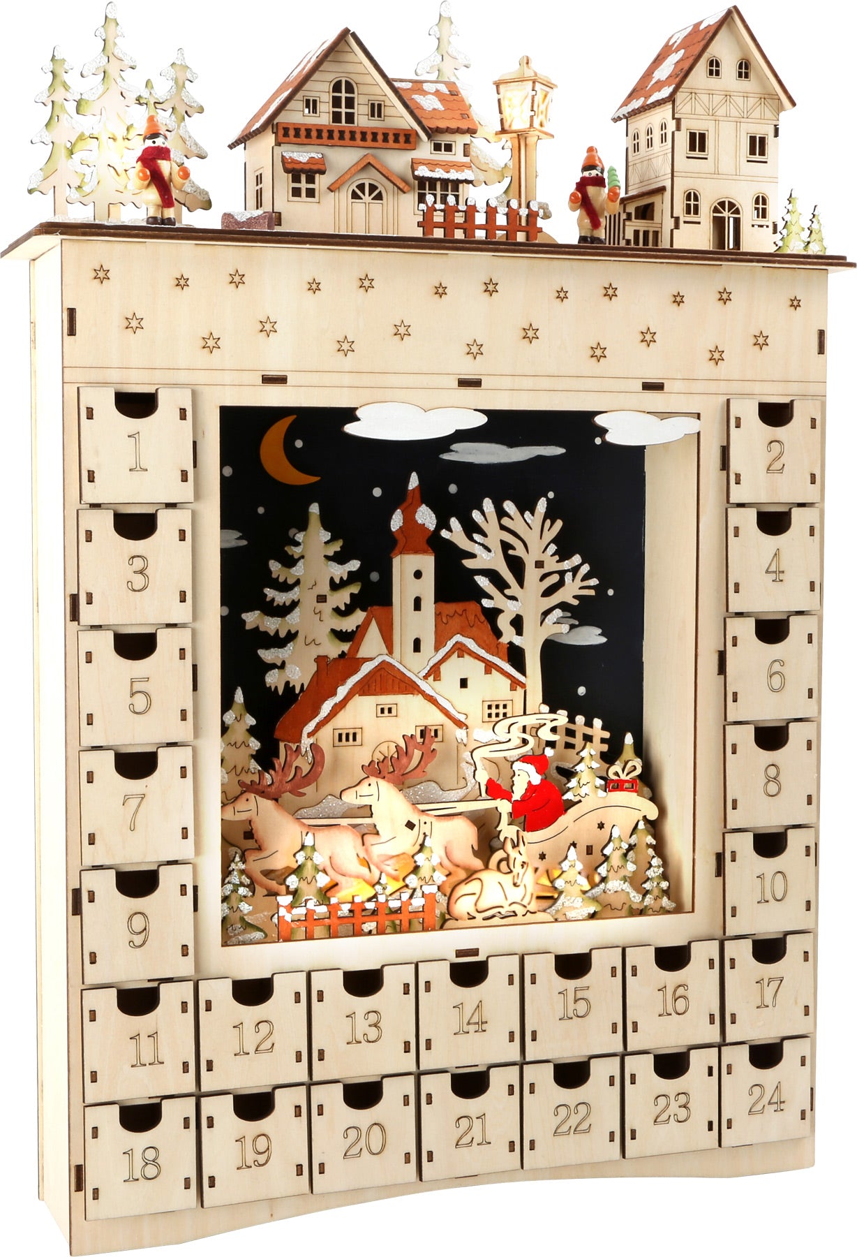 Adventskalender aus Holz Wintertraum | small foot®