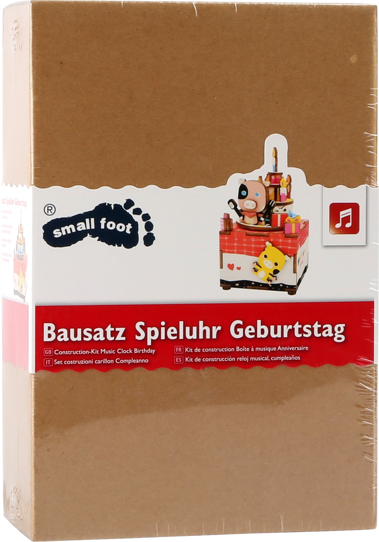 Bausatz Spieluhr „Geburtstag“ | Holz 3D DIY Musikspielzeug | small foot®