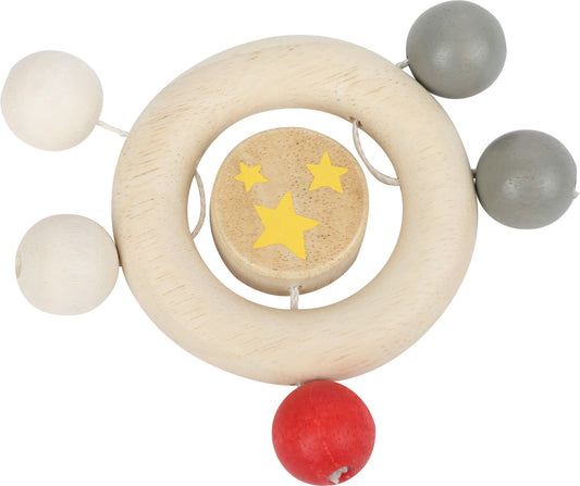 Greifring mit Perlen Ludwig – Baby Greifspielzeug aus Holz | small foot