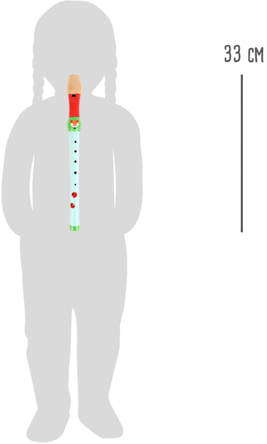 Blockflöte Kleiner Fuchs – Musikinstrumente, ab 3 Jahre, Holz | small foot®