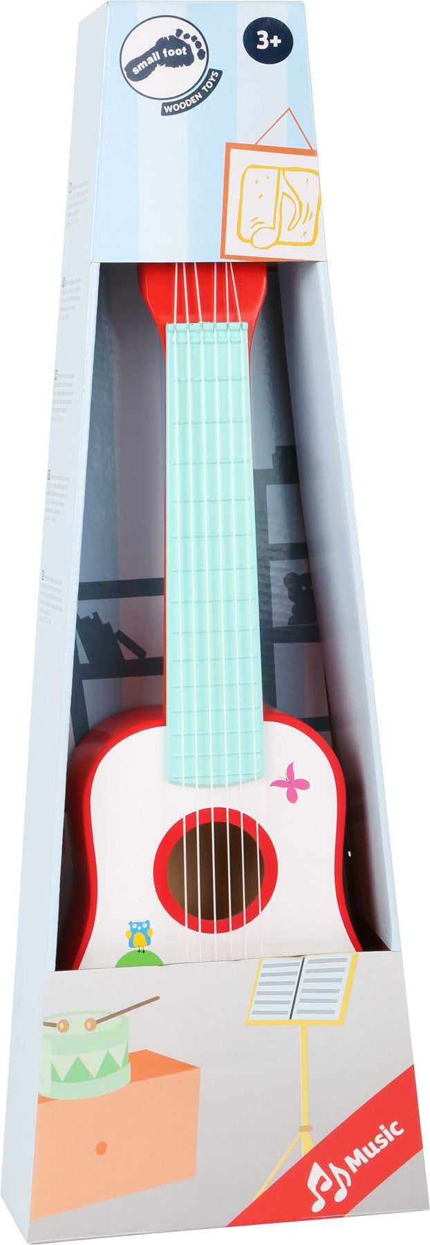 Gitarre Kleiner Fuchs – Musikinstrumente, ab 3 Jahre, Holz, Kunststoff | small foot®