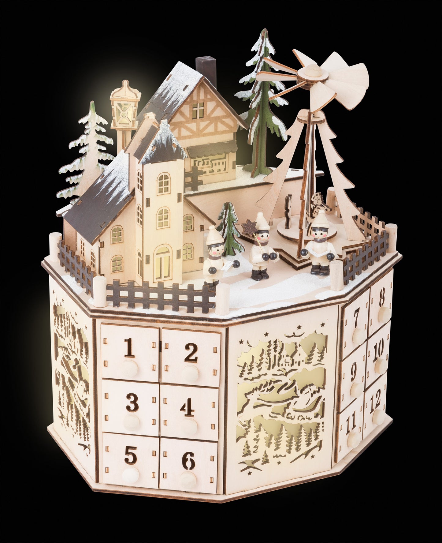 Adventskalender mit Pyramide | small foot®