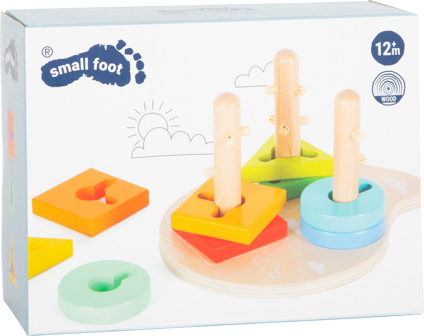 Motorik-Steckspiel Formen und Farben | small foot®