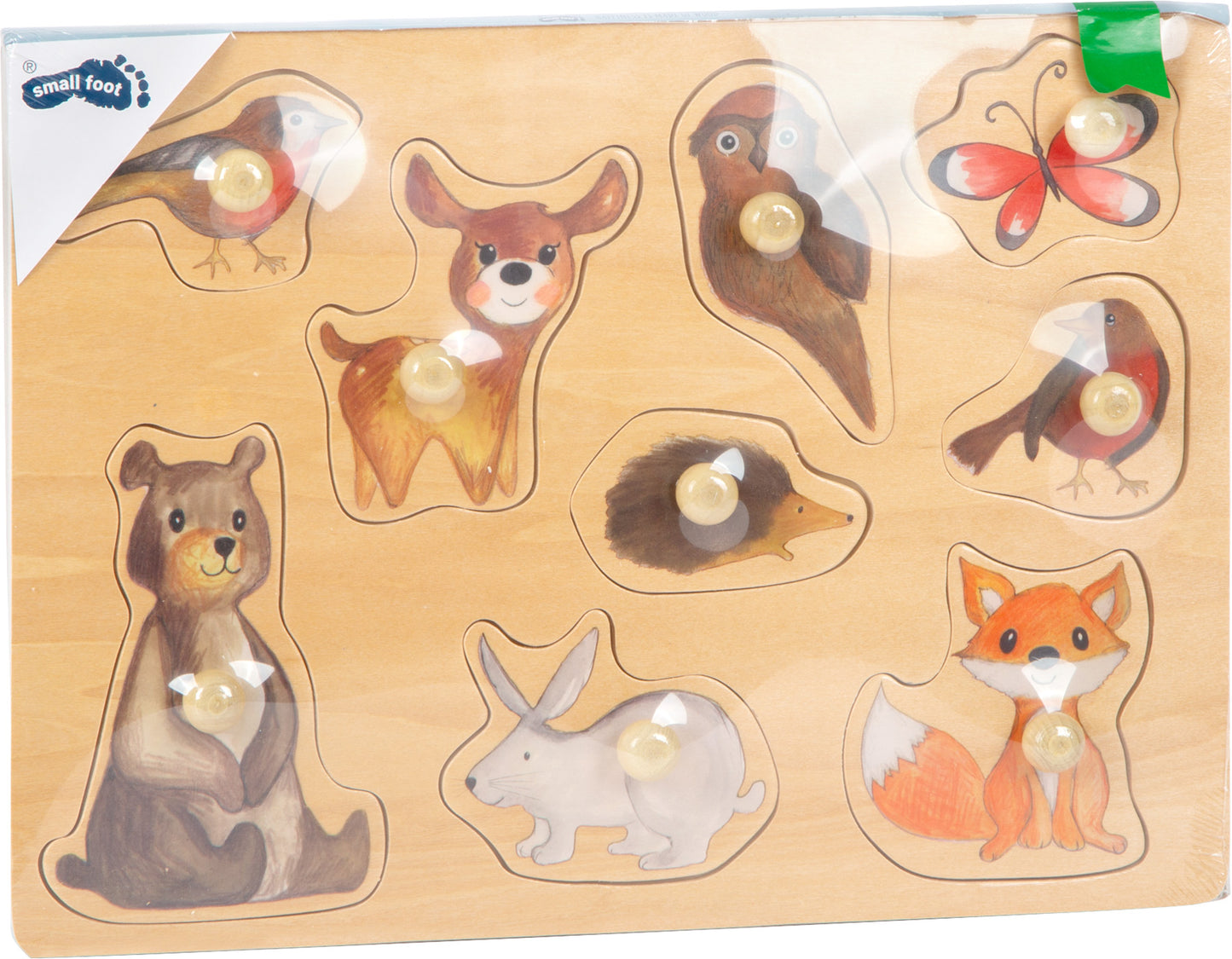 Setzpuzzle Waldtiere – Puzzles, ab 12 Monate, Holz | small foot®