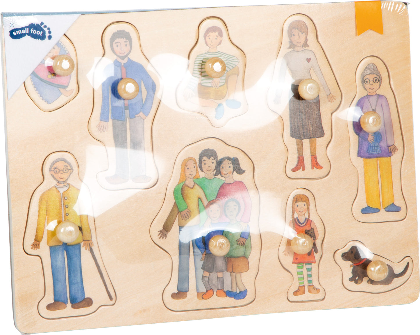 Setzpuzzle Familie und Freunde | small foot®