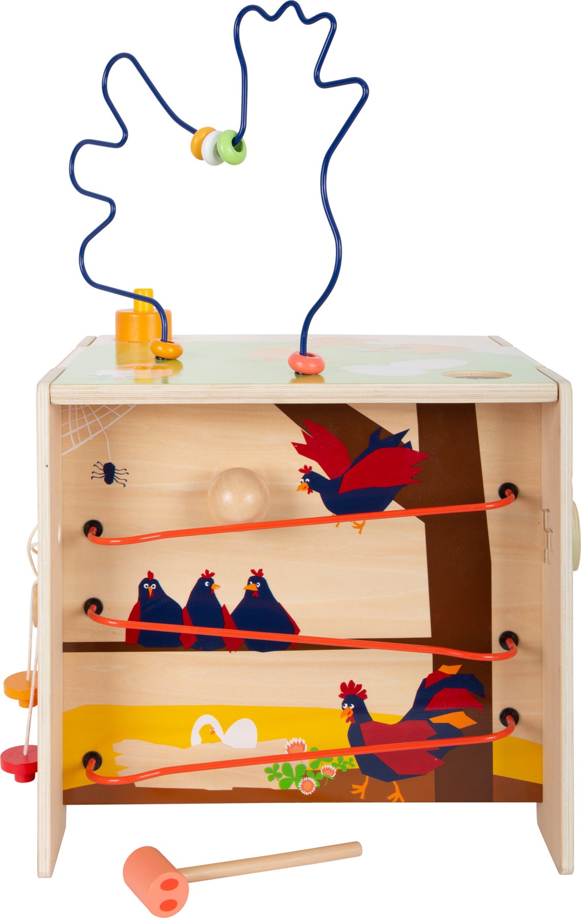 Motorikwürfel Landleben – Motorikspielzeug, ab 12 Monate, small foot®