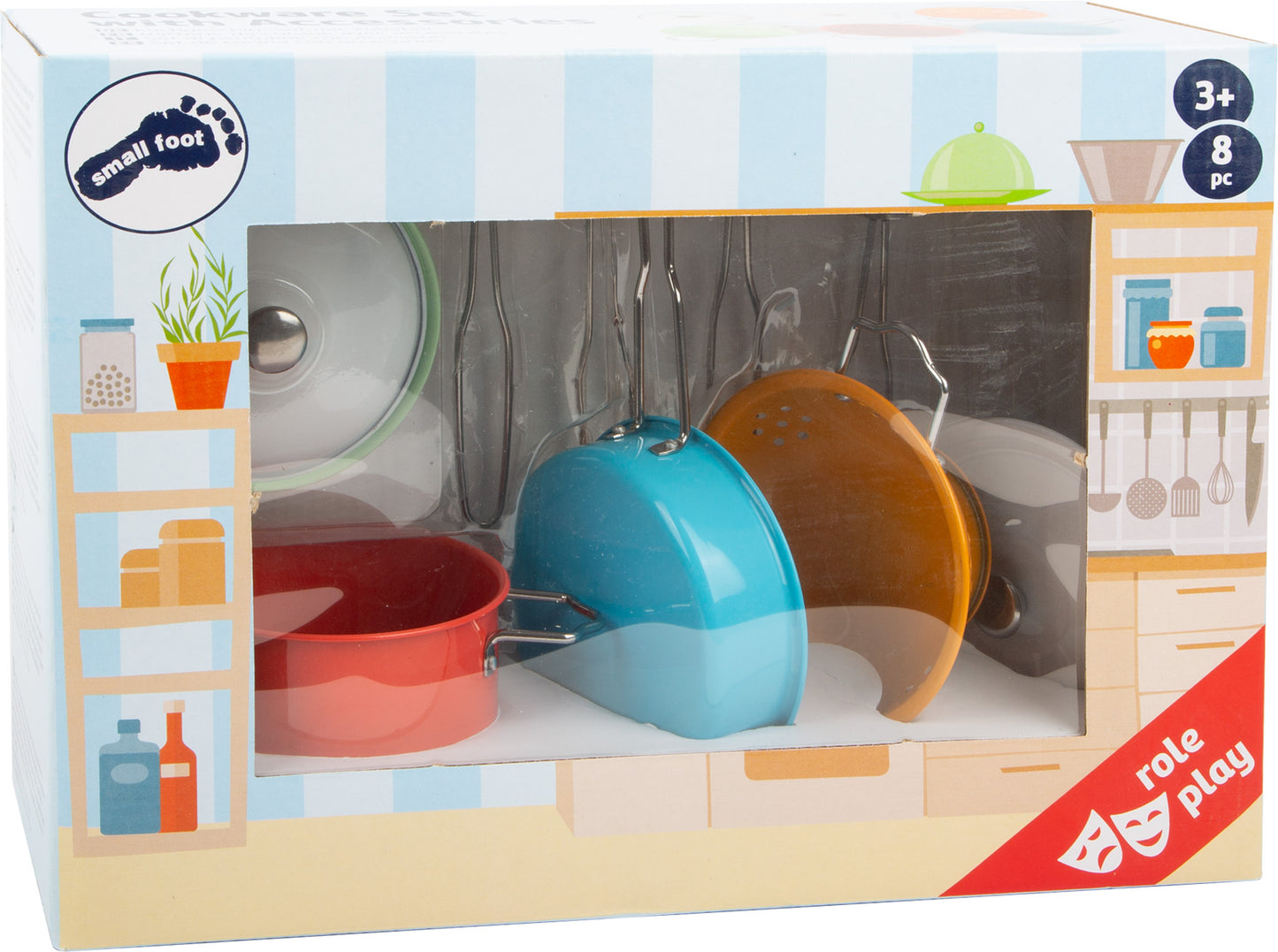 Kochgeschirr-Set mit Zubehör, ab 3 Jahre, small foot®