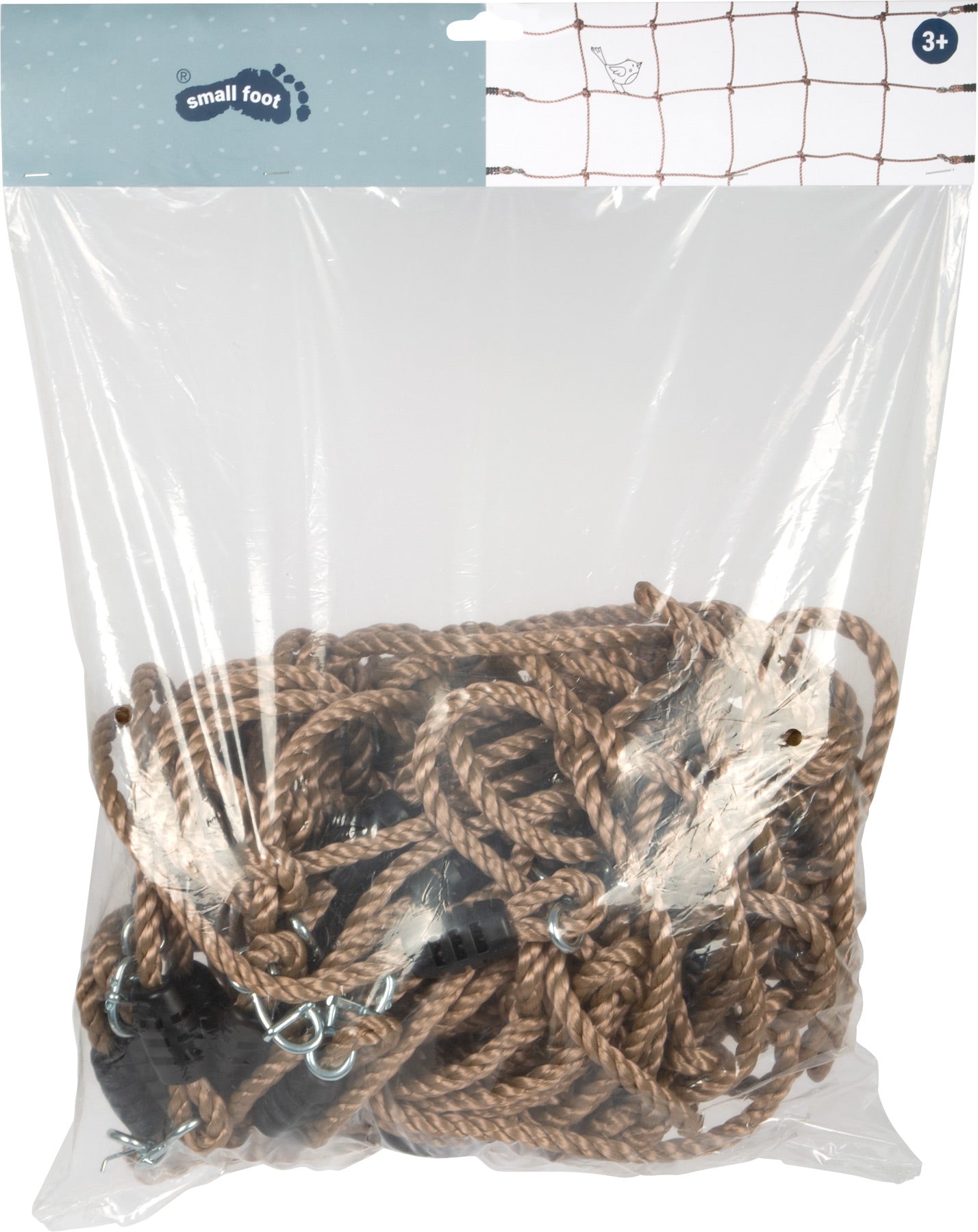 Kletternetz mit Achterhaken – Schaukeln und Klettergerüste, ab 3 Jahre, small foot®