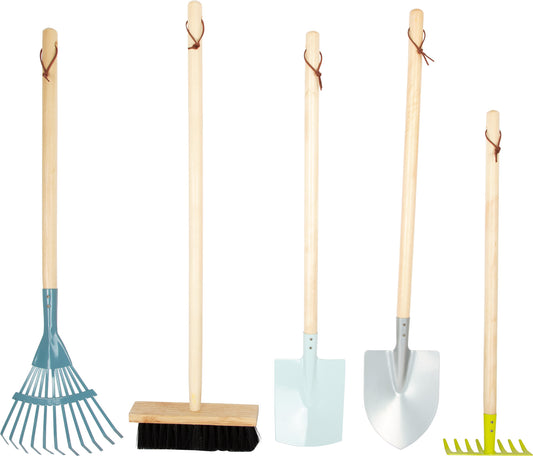 Großes Gartenwerkzeug-Set – Kleine Gartengeräte, ab 3 Jahre, 8 Teile, small foot®