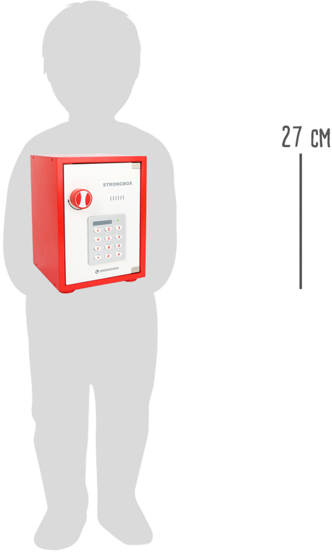 Holz-Tresor mit Zubehör – Rollenspiel für Kinder ab 3 Jahren | small foot®