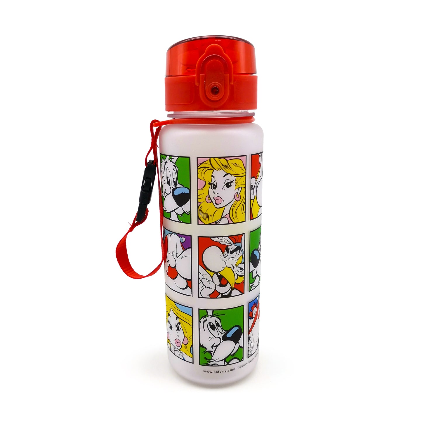 Asterix, Obelix & Idefix Wasserflasche 600ml – Bruchsicher & Pop-Top | Offiziell Lizenziert