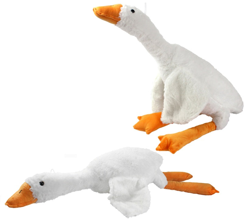 XXL Gans Plüschtier 190cm: Riesige Kuschelgans Weiß