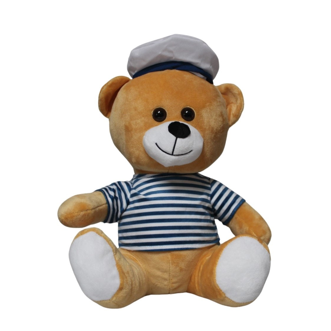 Seebär Kuddel 35 cm: Matrosen-Teddy mit Glitzeraugen