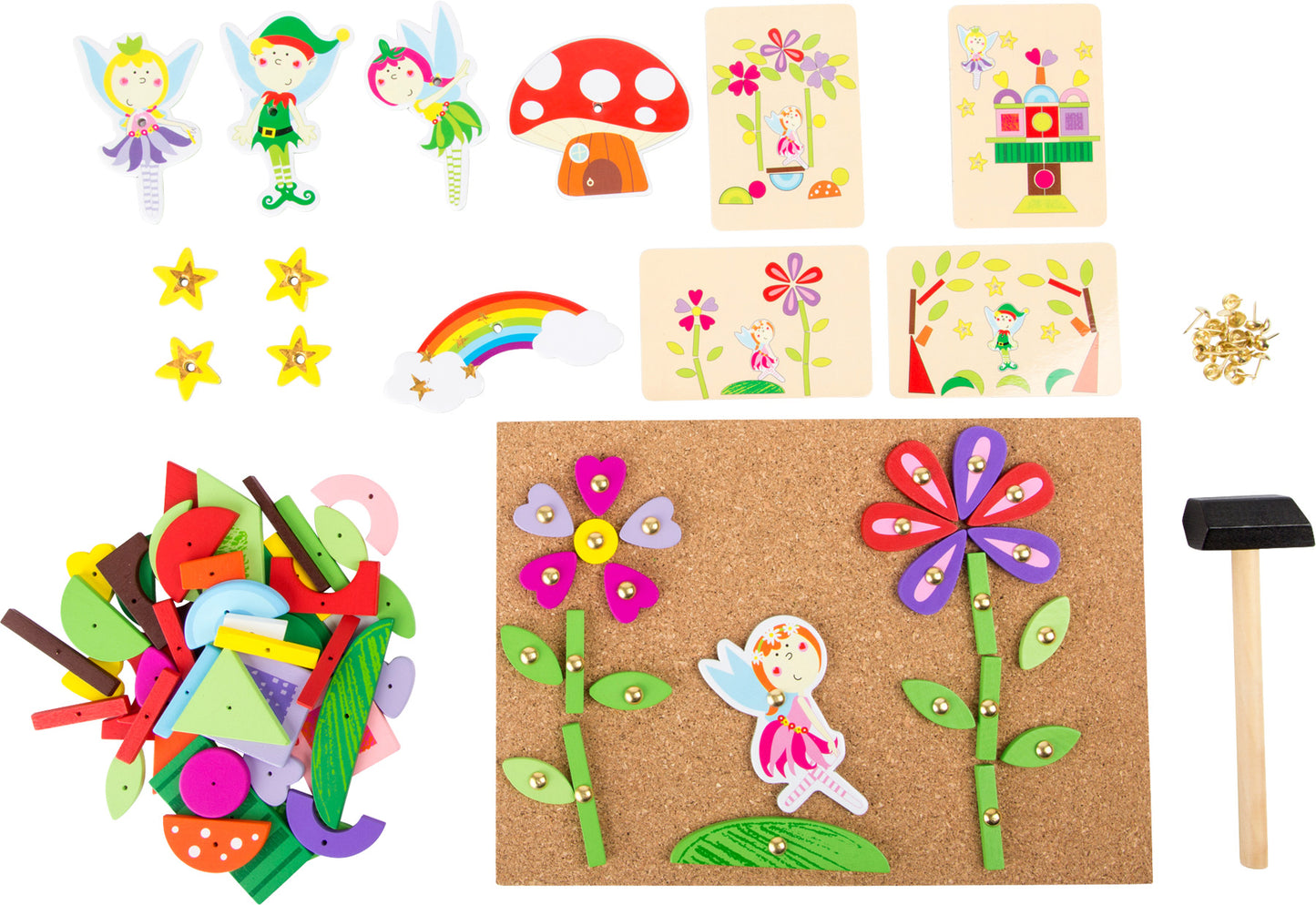 Hämmerchenspiel Fee – Hämmerchenspiele, ab 3 Jahre, Metall, Kork, Holz | small foot