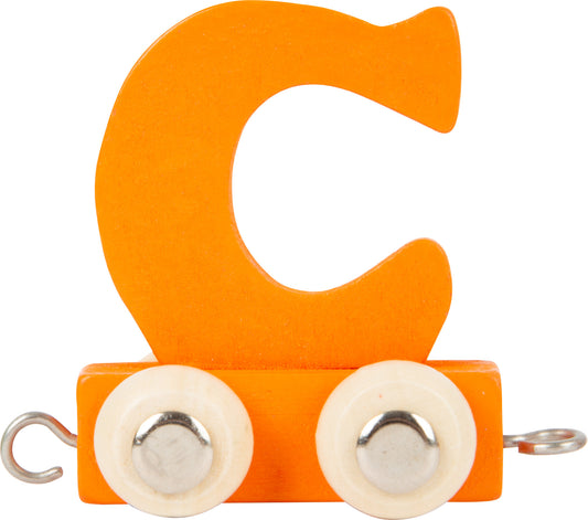 Buchstabenzug bunt C orange – Buchstaben und Buchstabenzüge, ab 3 Jahre, Holz | small foot®