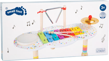 Musiktisch „Sound“ – Musikinstrumente, ab 3 Jahre, Holz, Metall | small foot®