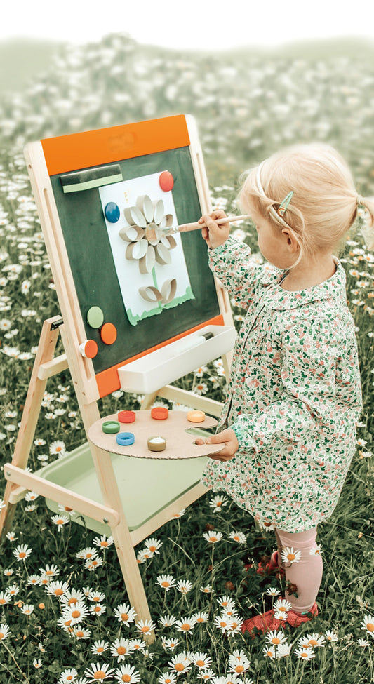 Kreide- und Magnettafel – Tafeln und Schulbedarf, ab 4 Jahre, Holz, Kunststoff | small foot®