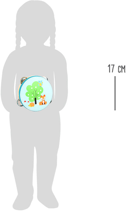 Tamburin Kleiner Fuchs – Musikinstrumente, ab 18 Monate, Holz | small foot®