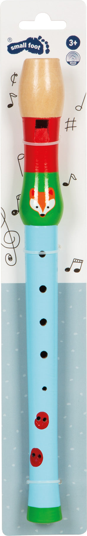 Blockflöte Kleiner Fuchs – Musikinstrumente, ab 3 Jahre, Holz | small foot®