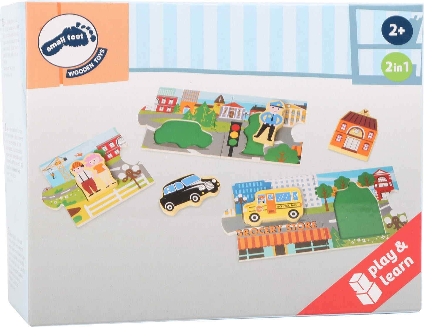 Storypuzzle Stadt – Puzzles, ab 24 Monate, Holz | small foot®