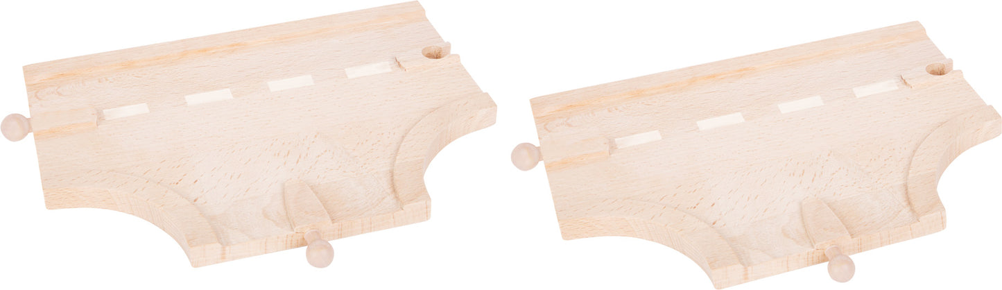 Straßen-T-Kreuzung aus Holz – 2-teiliges Erweiterungsset für Spielstraßen | small foot