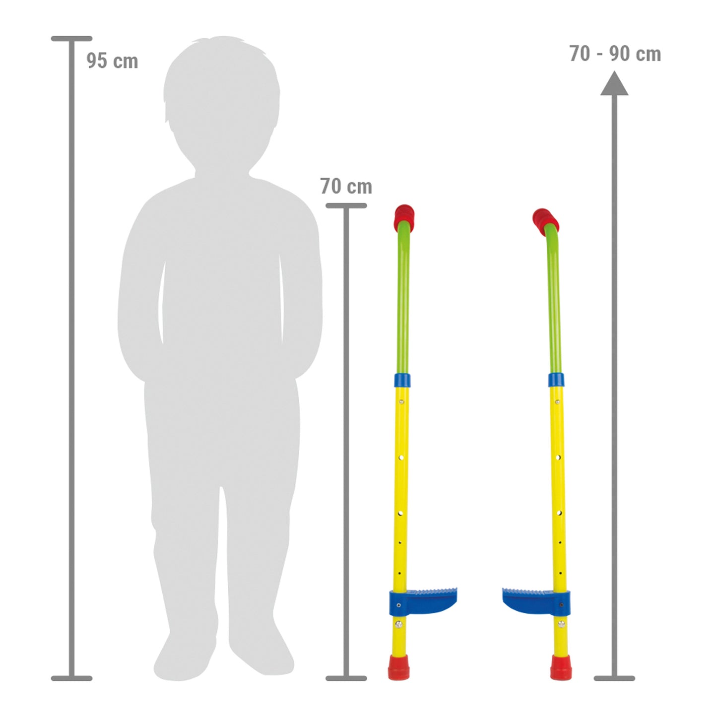 Kinderstelzen höhenverstellbar – farbenfrohe Stelzen für Balance & Bewegung | small foot