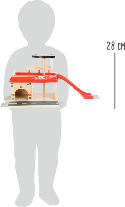 Feuerwehrwache mit Zubehör aus Holz | small foot