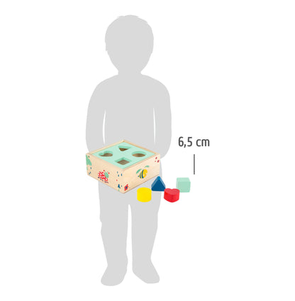 Steckwürfel „Move it!“ aus Holz | small foot