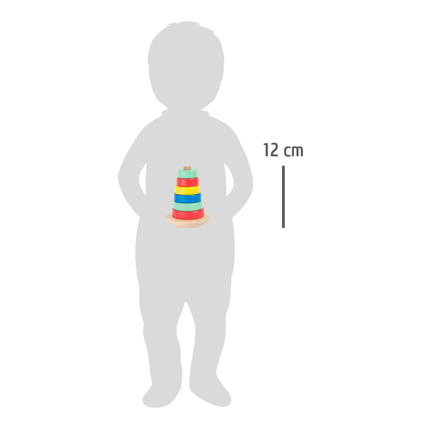 Stapelturm „Move it!“ aus Holz | small foot