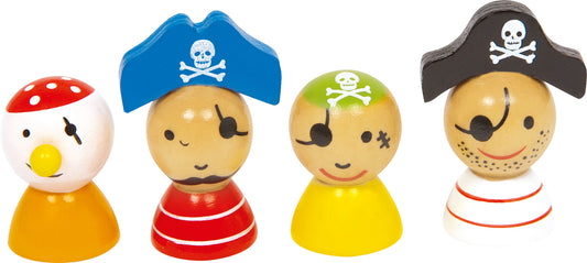 Ludo Pirateninsel – Gesellschaftsspiele, ab 4 Jahre, Holz | small foot®