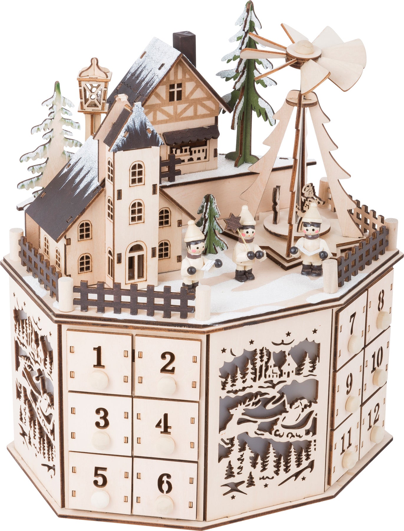 Adventskalender mit Pyramide | small foot®