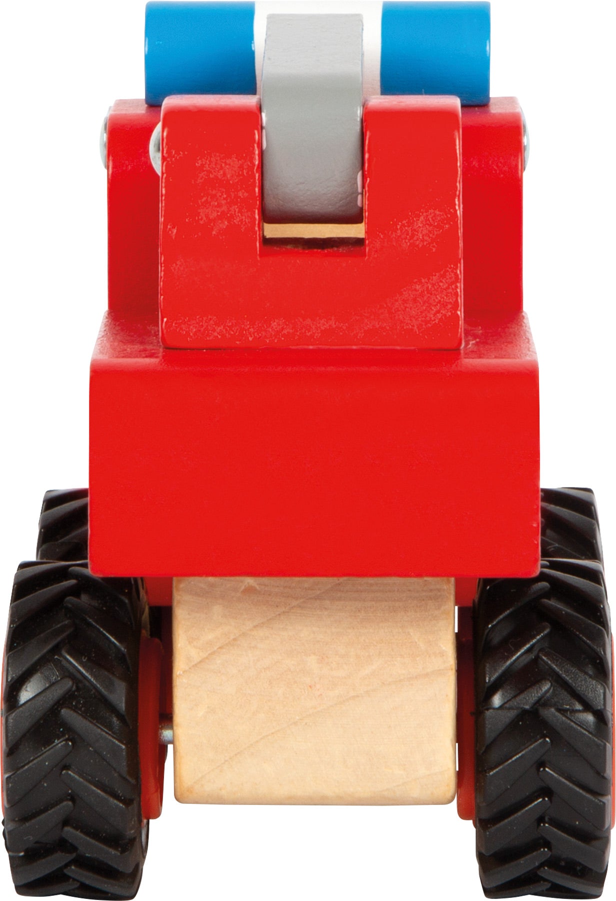 Feuerwehrfahrzeug – Parkgaragen und Fahrzeuge, ab 18 Monate, Holz, ca. 13 x 7 x 10 cm | small foot®