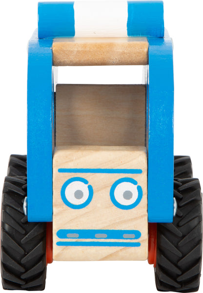 Polizeifahrzeug – Parkgaragen und Fahrzeuge, ab 18 Monate, Holz, ca. 13 x 7 x 10 cm | small foot®