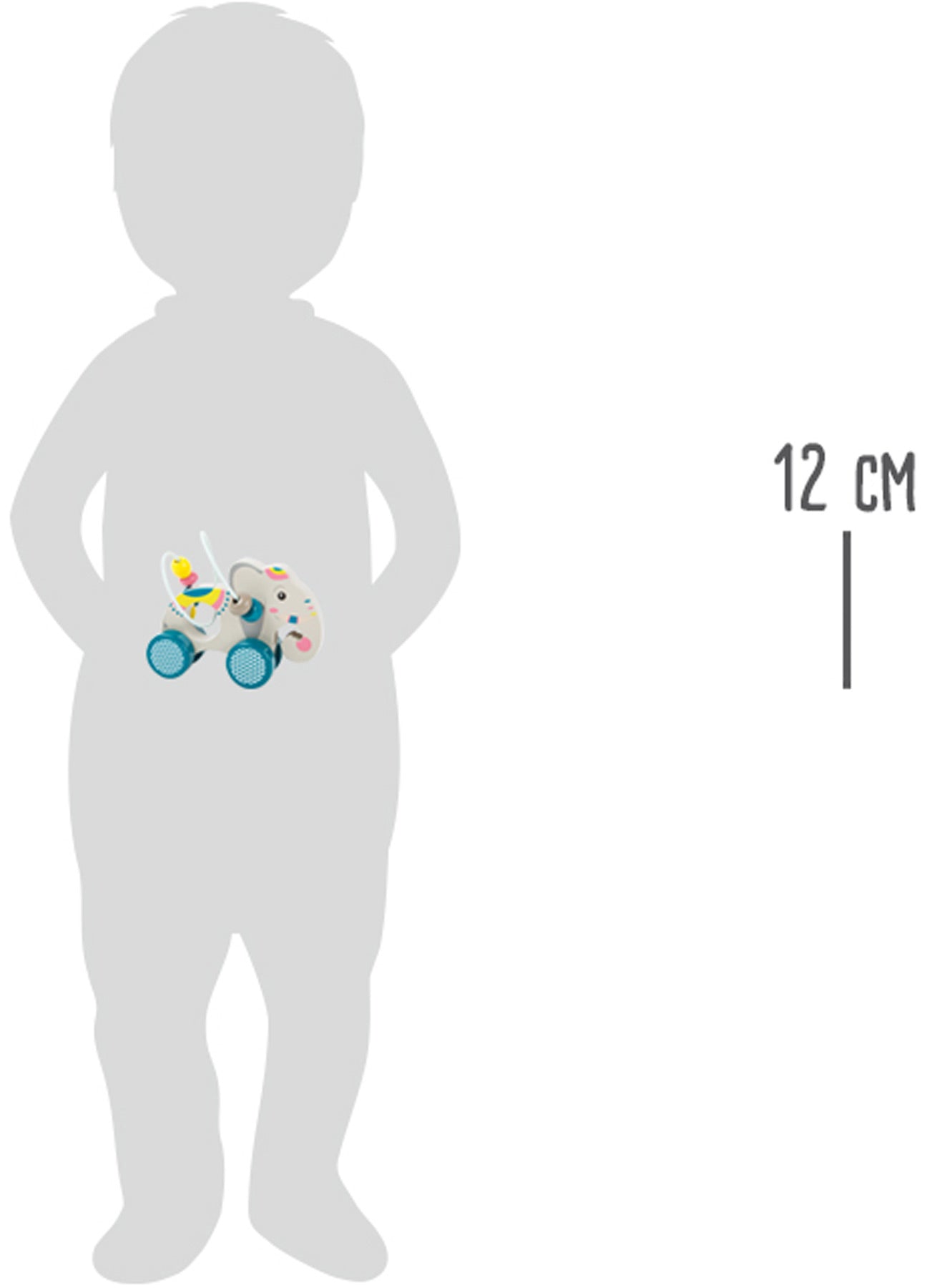 Schiebetier mit Motorikschleife „Jungle“ |  small foot®