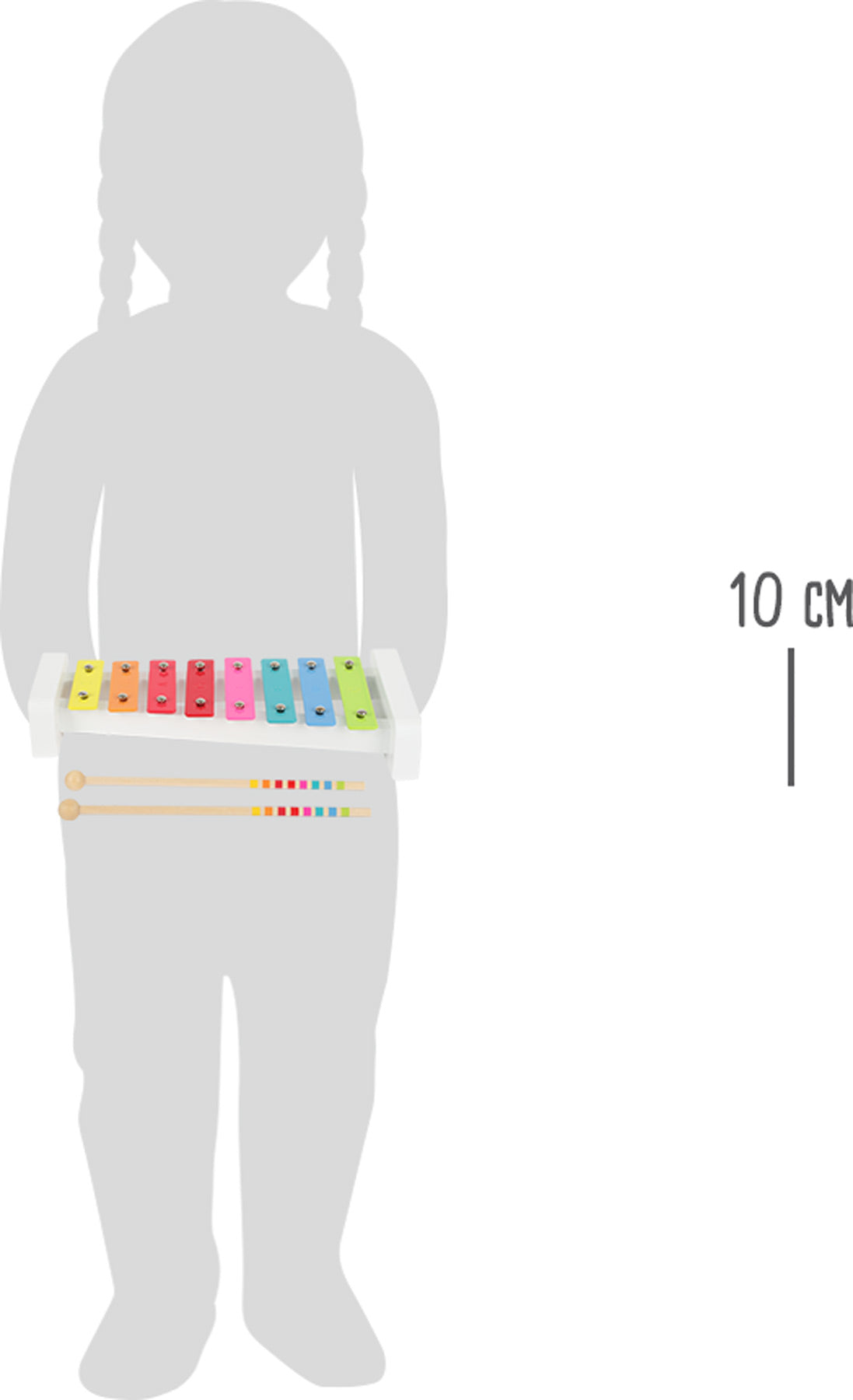 Xylophon „Sound“ – Musikinstrumente, ab 18 Monate, Holz, Metall | small foot®