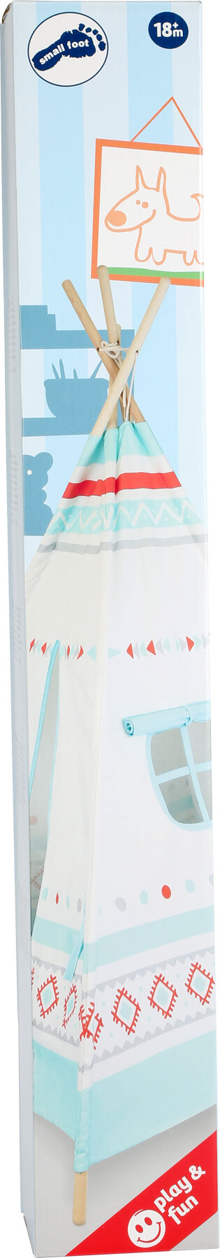 Spielzelt Tipi – Spielhäuser und Zelte, ab 24 Monate, Holz, Stoff | small foot®