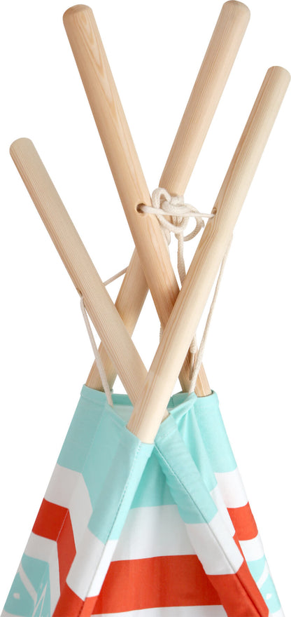 Spielzelt Tipi – Spielhäuser und Zelte, ab 24 Monate, Holz, Stoff | small foot®