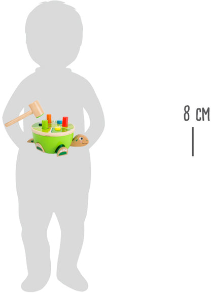 Klopfspiel Schildkröte – Klopfspiele, ab 12 Monate, Holz, Kunststoff | small foot®