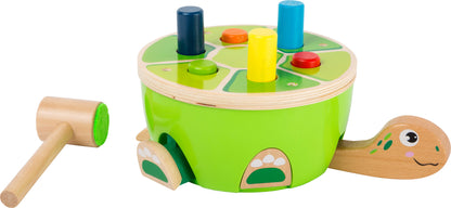 Klopfspiel Schildkröte – Klopfspiele, ab 12 Monate, Holz, Kunststoff | small foot®