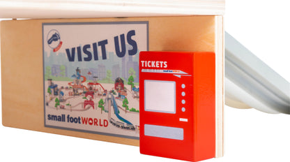 Bahnhof mit Zubehör – Holzeisenbahnen, ab 3 Jahre, 29 Teile, Kunststoff, Holz | small foot®