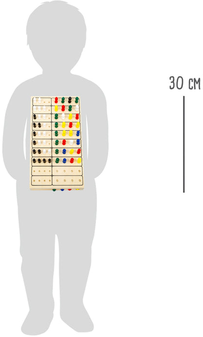 Logikspiel Geheimcode – Gesellschaftsspiele, ab 6 Jahre, Stoff, Holz, ca. 30 x 16 x 2 cm | small foot®