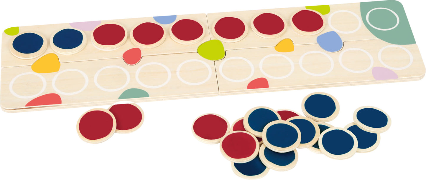 Rechenplättchen „Educate“ – Lernspielzeug und Tafeln, ab 6 Jahre, Holz, Stoff | small foot®