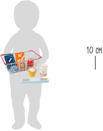 Lebensmittel-Set im Einkaufskorb „fresh“ | small foot®