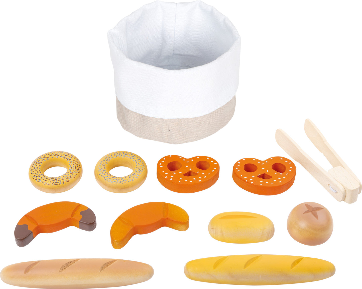 Brotkorb-Set „fresh“ – Kaufmannsläden, ab 24 Monate, 12 Teile, Holz | small foot®