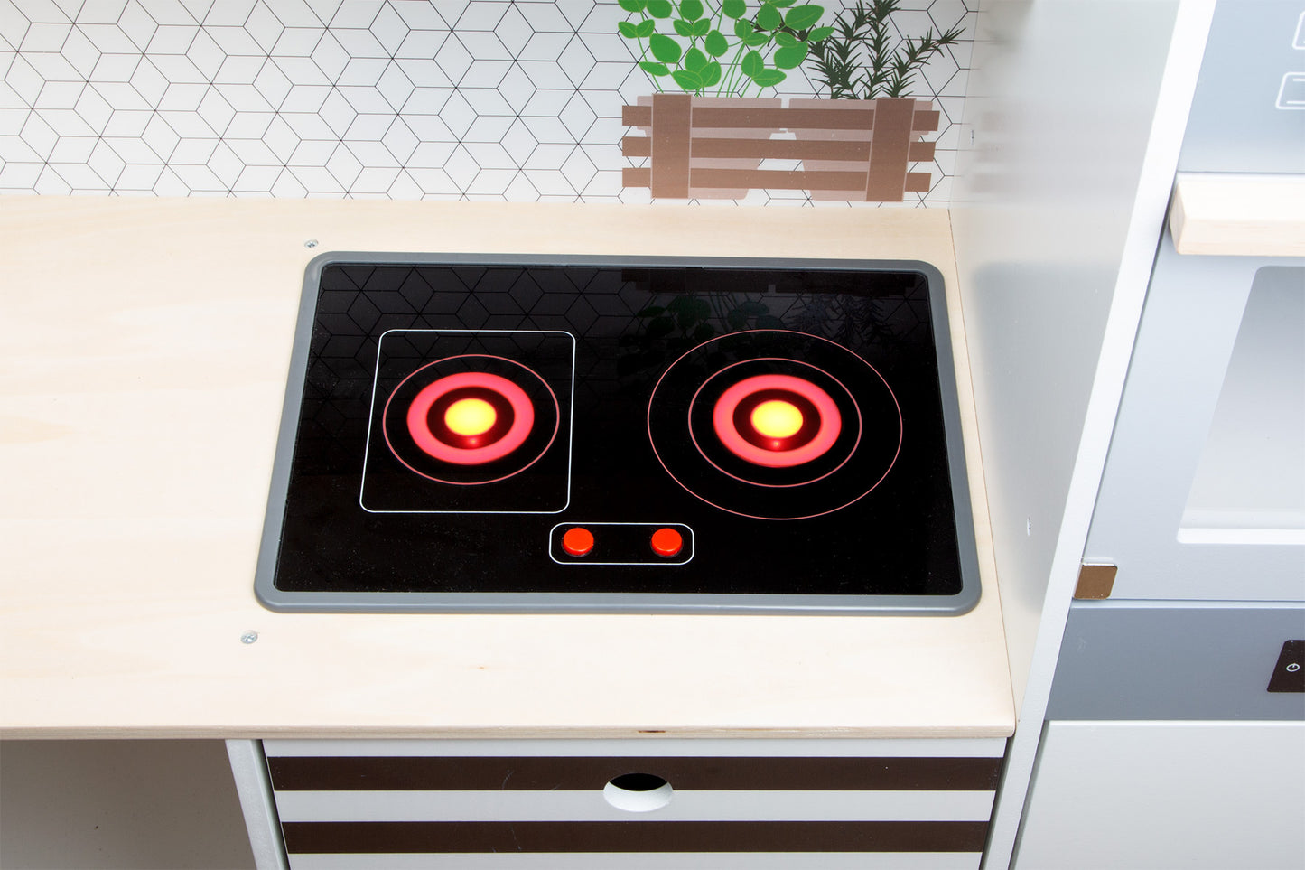 Kinderküche modular XL – In der Küche, ab 3 Jahre, Holz, Kunststoff, Metall | small foot®