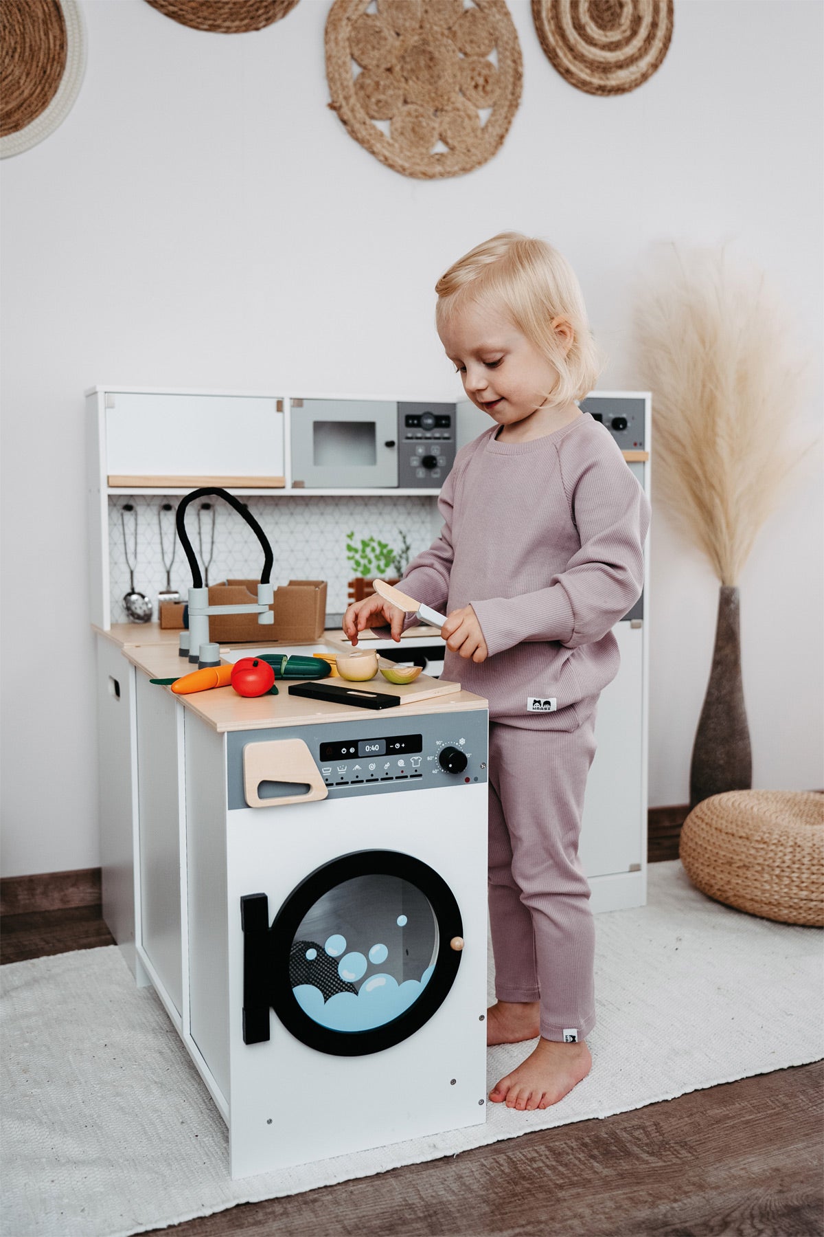 Kinderküche modular XL – In der Küche, ab 3 Jahre, Holz, Kunststoff, Metall | small foot®