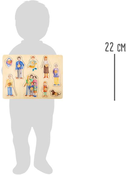 Setzpuzzle Familie und Freunde | small foot®