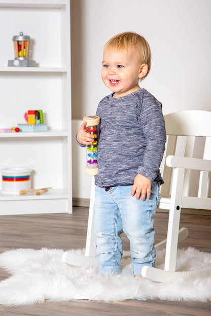 Regenmacher Regenbogen – Greiflinge, Rasseln und Schnullerketten, ab 6 Monate, small foot®