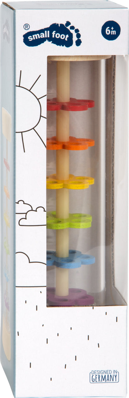 Regenmacher Regenbogen – Greiflinge, Rasseln und Schnullerketten, ab 6 Monate, small foot®