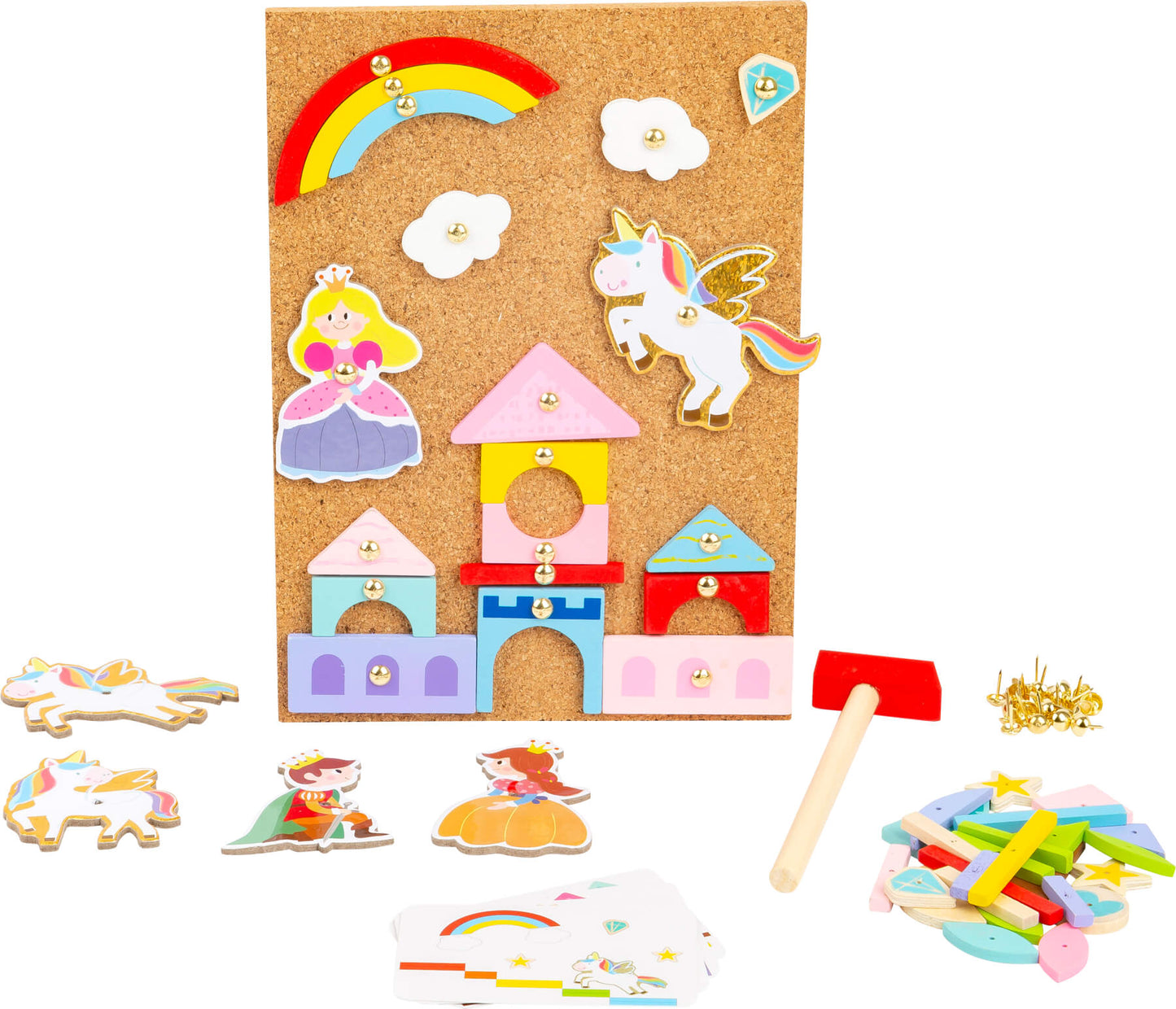 Hämmerchenspiel Einhorn – Hämmerchenspiele, ab 3 Jahre, small foot